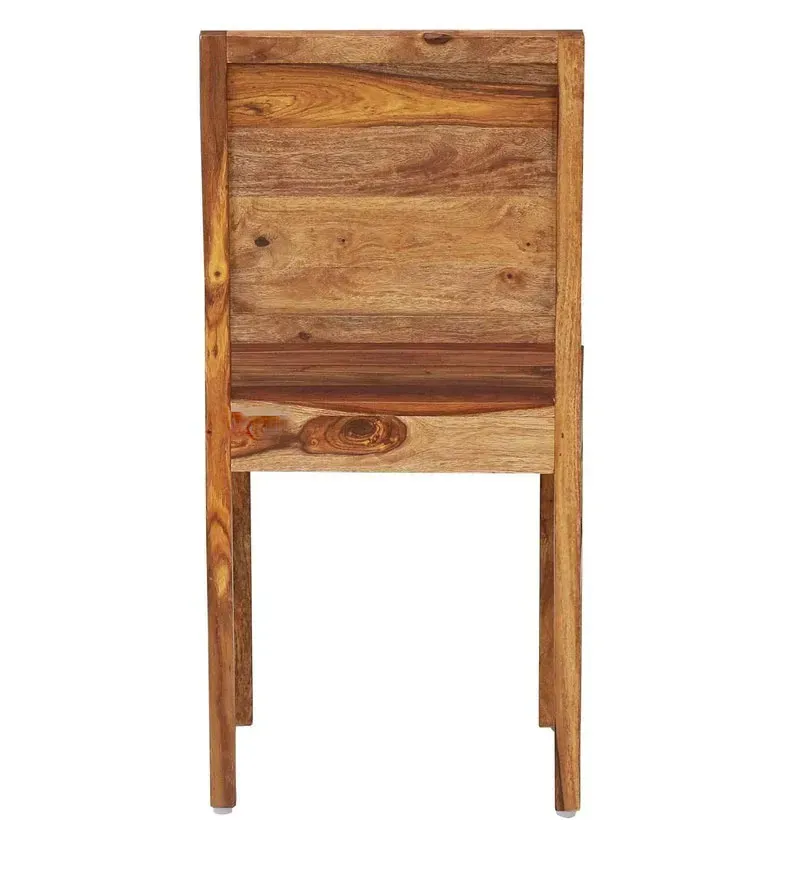 Acropolis Sheesham Wood Dining Chair In Rustic Teak Finish (Set Of 2).jpg4.webp