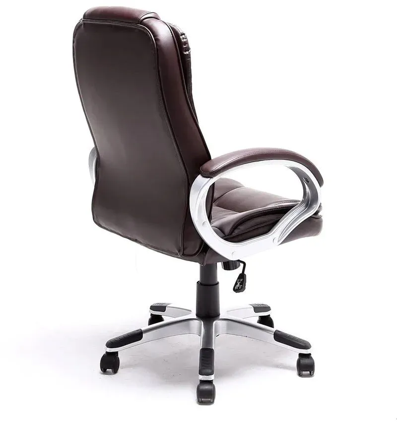 Adiko System Smart Leatherette High Back Executive Chair in Brown Colour.jpg7.webp