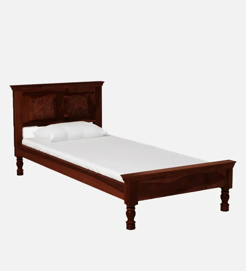 Airavana Sheesham Wood Single Bed In Honey Oak Finish.jpg3.webp