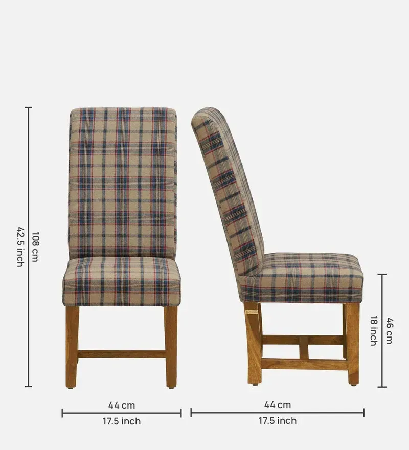 Alnwick Fabric Dining Chair In Rustic Teak Finish (Set Of 2).jpg1.webp