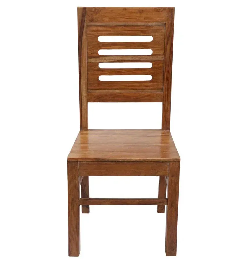 Amaze Solid Wood Dining Chair In Teak Finish (Set Of 2).jpg4.webp