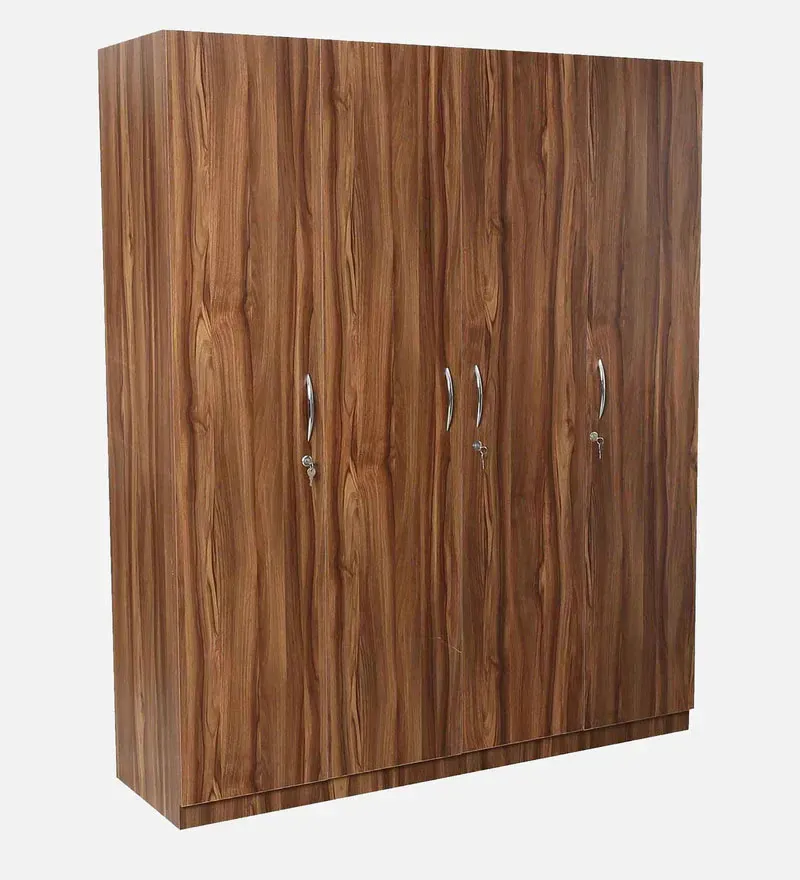 Amber 4 Door Wardrobe in Walnut Finish.jpg2.webp