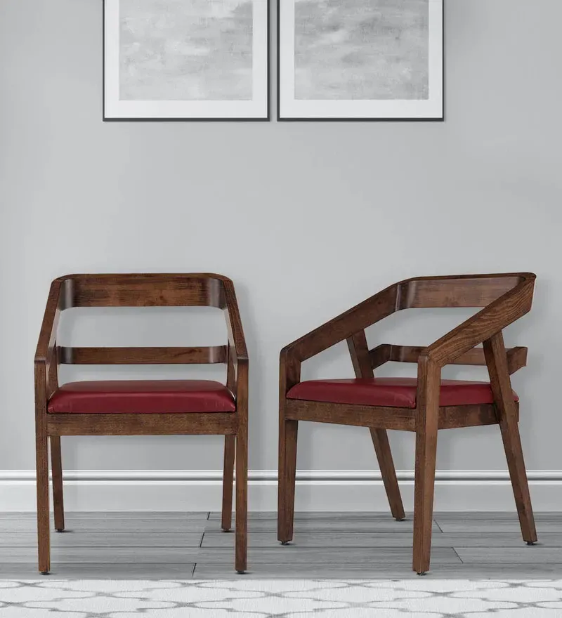 Amelia Solid Wood Dining Chair In Burgundy Finish (Set Of 2).jpg11.webp