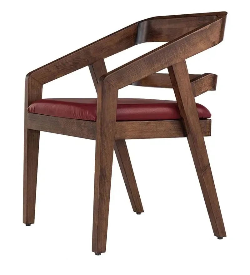 Amelia Solid Wood Dining Chair In Burgundy Finish (Set Of 2).jpg6.webp