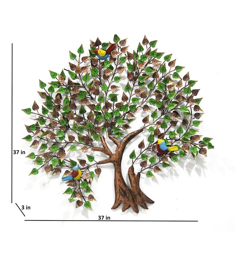 Arcadia Iron Decorative Tree Wall Art In Green.jpg2.jpg