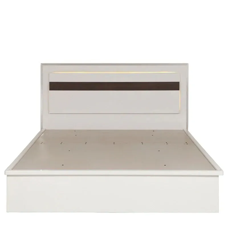 Archer King Size Bed in White Finish with Hydraulic Storage.jpg3.webp