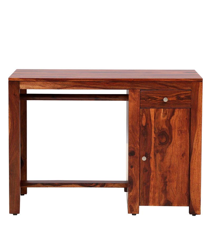 Arno Solid Wood Writing Table In Honey Oak Finish3.jpg