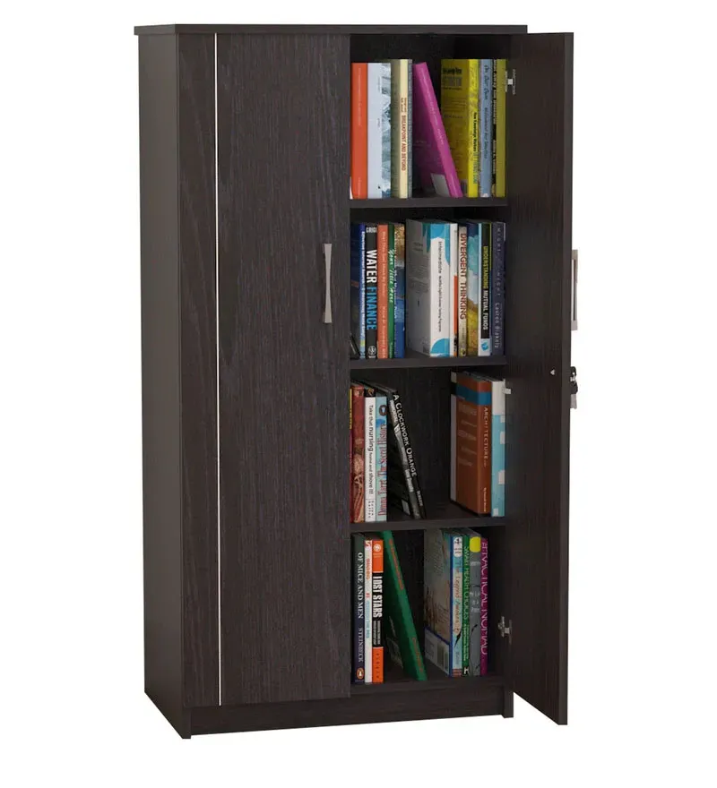 Atlas Small Book Case In African Oak Finish.jpg6.webp