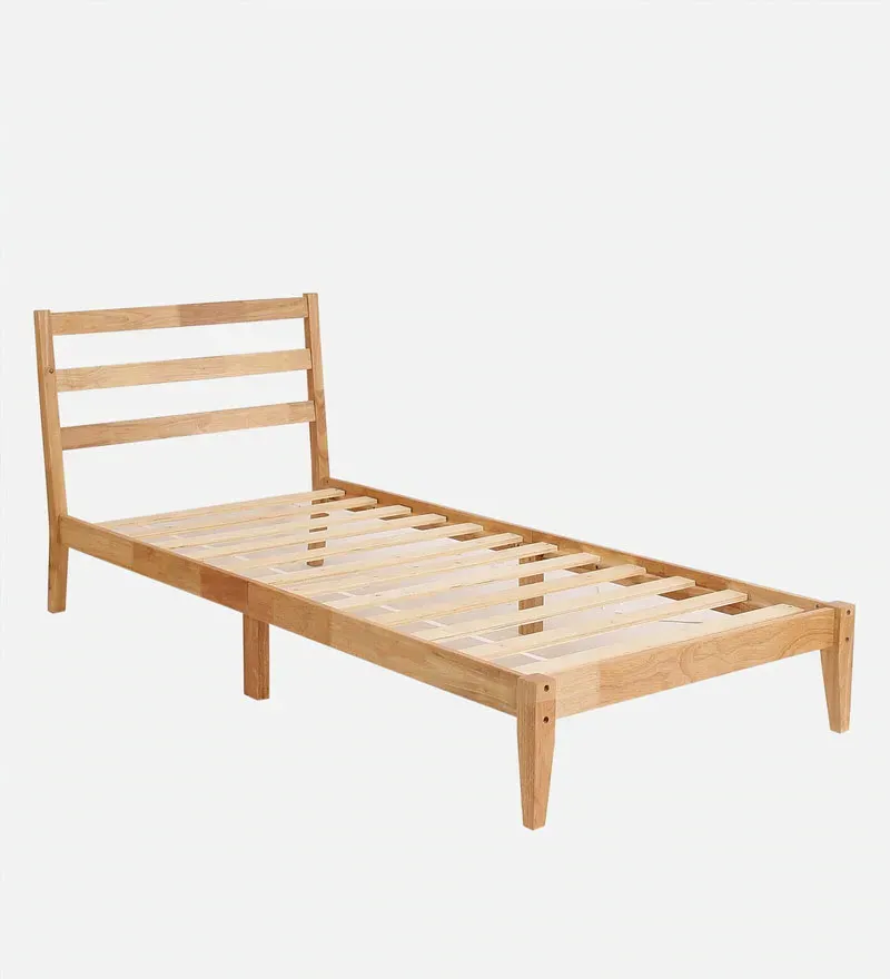 Aurora Solid Wood Single Bed In Natural Finish.jpg6.webp