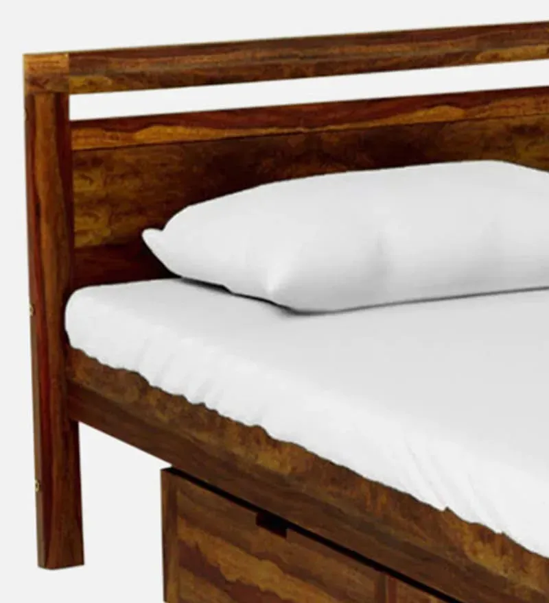Avian Sheesham Wood King Size Bed In Provincial Teak Finish With Drawer Storage.jpg7.webp