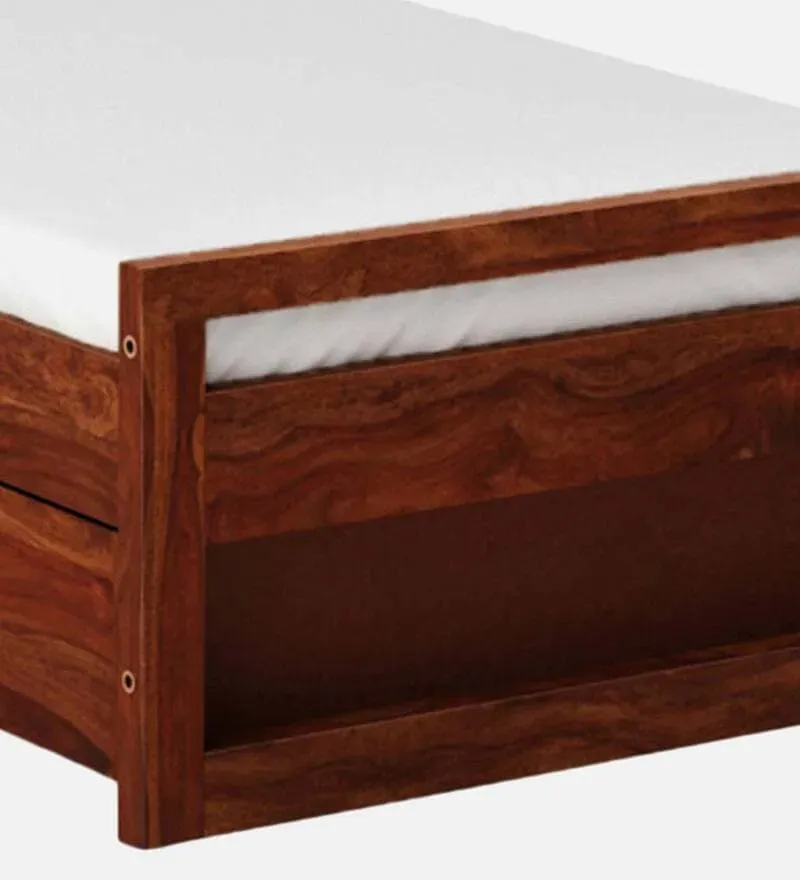 Avian Sheesham Wood Single Bed In Provincial Teak Finish With Drawer Storage.jpg7.webp