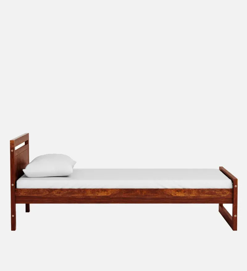 Avian Sheesham Wood Single Bed In Provincial Teak Finish.jpg4.webp