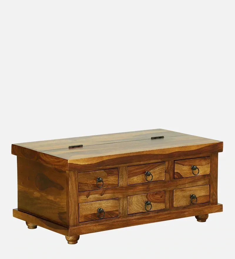 Barkston Sheesham Wood Coffee Table In Provincial Teak Finish With Storage.jpg2.webp