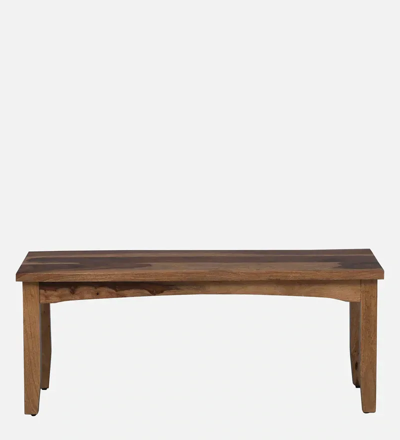 Biscay Sheesham Wood 6 Seater Dining Set In Rustic Teak Finish With Bench.jpg17.webp