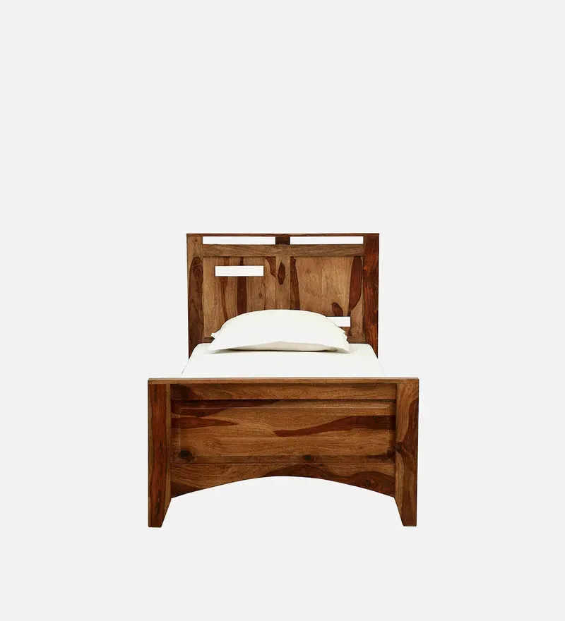 Biscay Sheesham Wood Single Bed In Rustic Teak Finish.jpg3.webp