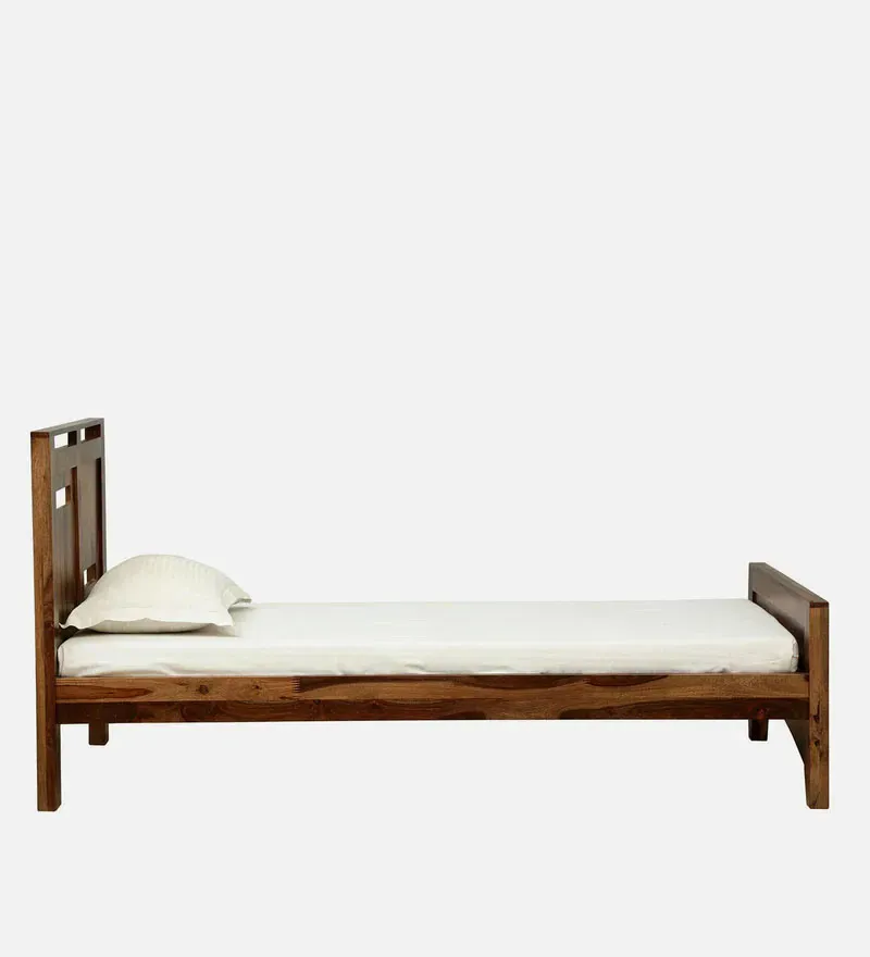 Biscay Sheesham Wood Single Bed In Rustic Teak Finish.jpg4.webp