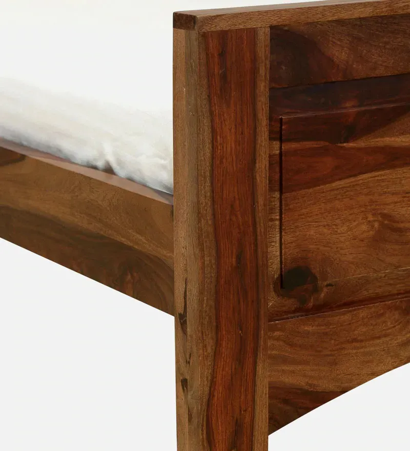 Biscay Sheesham Wood Single Bed In Rustic Teak Finish.jpg8.webp