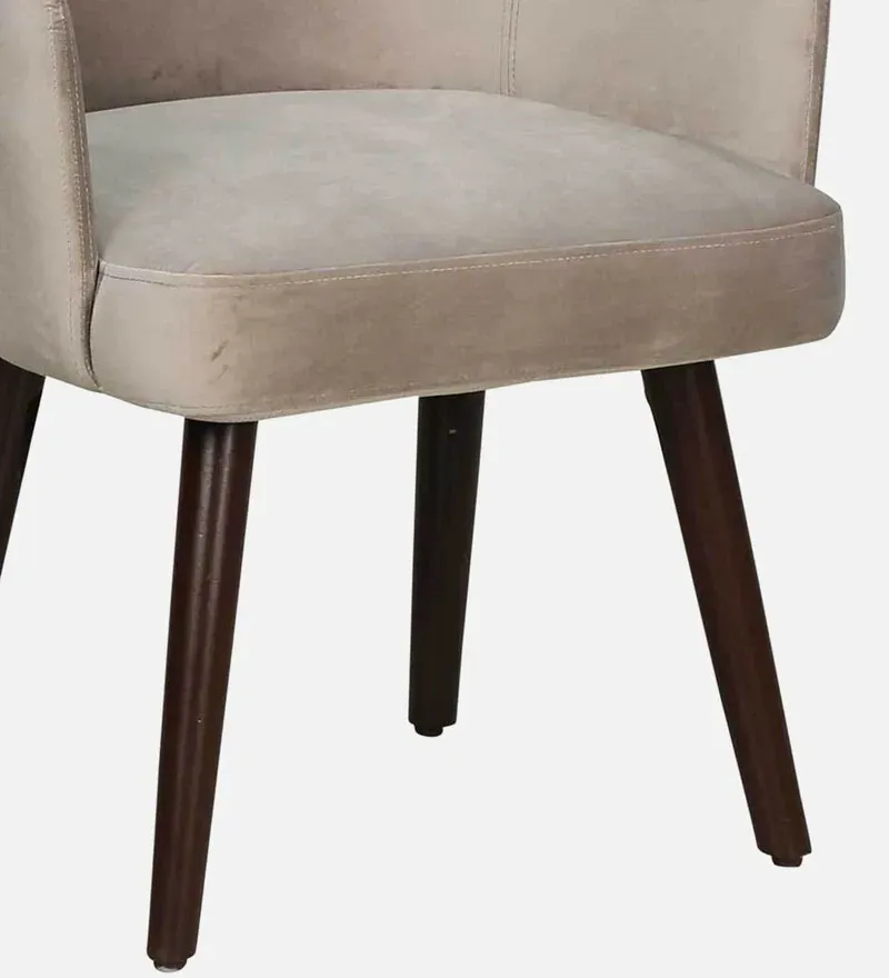 Bolivar Velvet Fabric Dining Chair In Ash Grey Colour.jpg6.webp