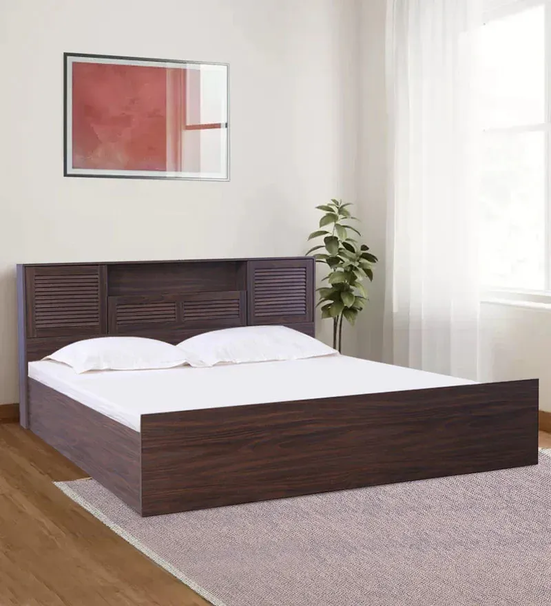 Bolton King Size Bed in Walnut Finish with Hydraulic Storage.jpg1.webp