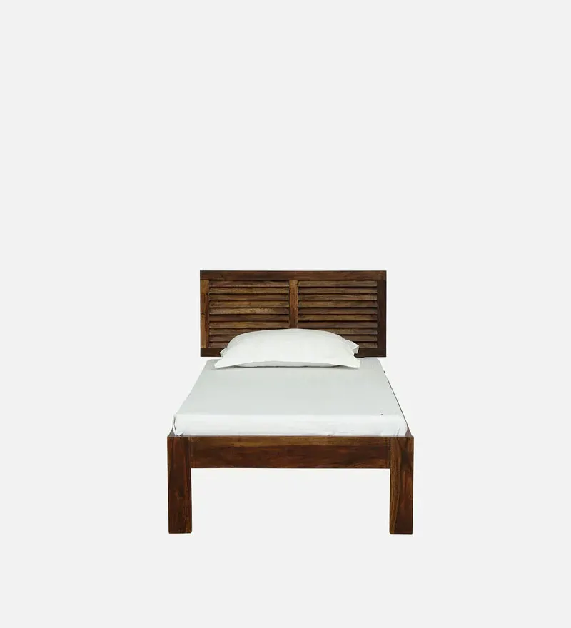 Bordeaux Sheesham Wood Single Bed In Provincial Teak Finish.jpg3.webp