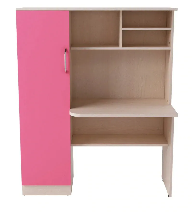 Boston Kids Study Table in Sandy Sawline & Pink Finish.jpg3.webp