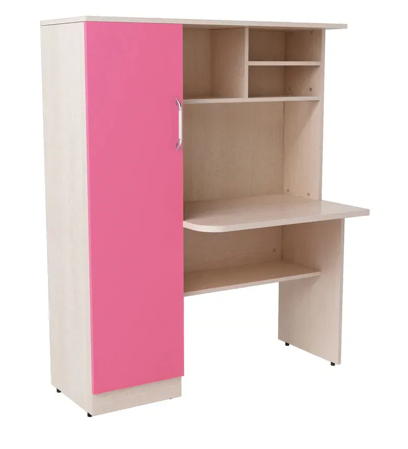 Boston Kids Study Table in Sandy Sawline & Pink Finish.jpg4.webp