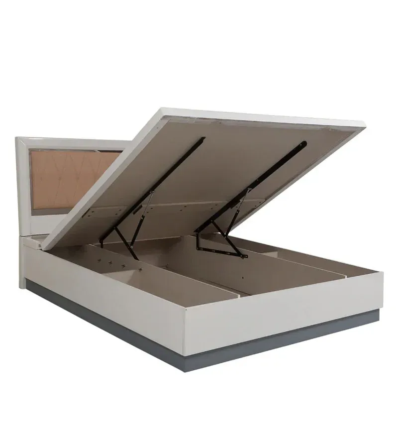 Boston King Size Bed in White Finish with Hydraulic Storage.jpg5.webp