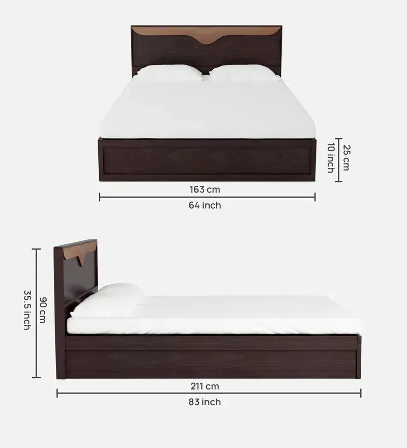 Caily Queen Size Bed in Wenge Finish with Drawer Storage.jpg1.webp