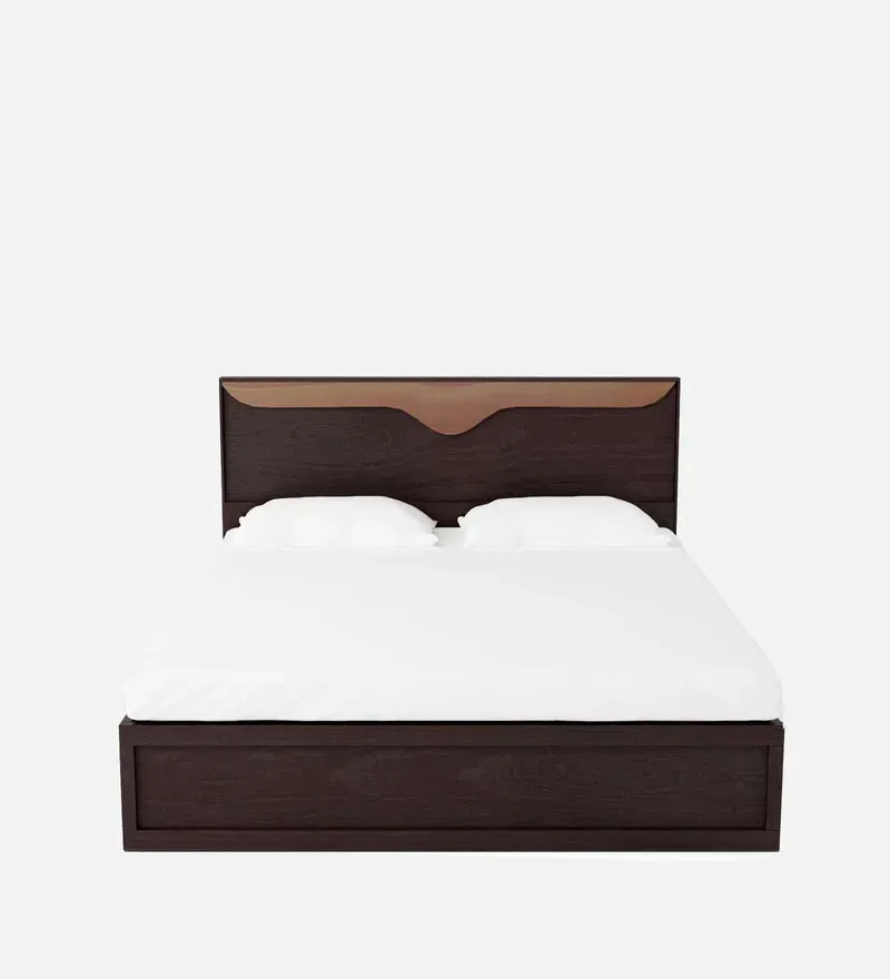Caily Queen Size Bed in Wenge Finish with Drawer Storage.jpg3.webp