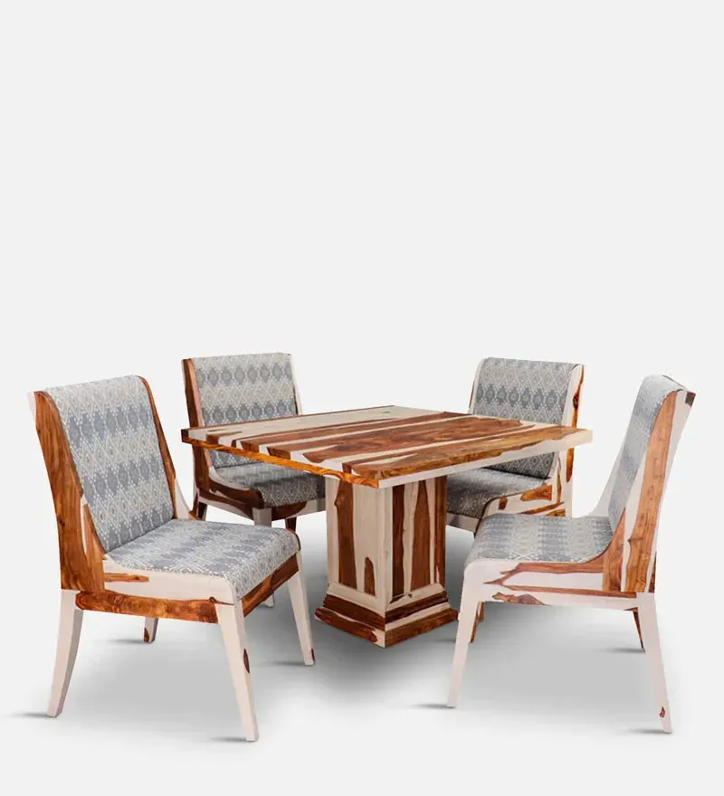 Callisto Sheesham Wood 4 Seater Dining Set in Vintage White & Teak Finish.jpg1.webp