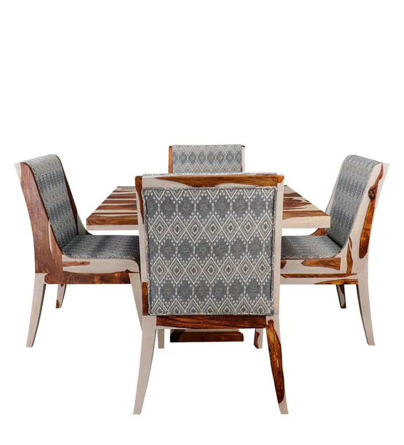 Callisto Sheesham Wood 4 Seater Dining Set in Vintage White & Teak Finish.jpg5.webp