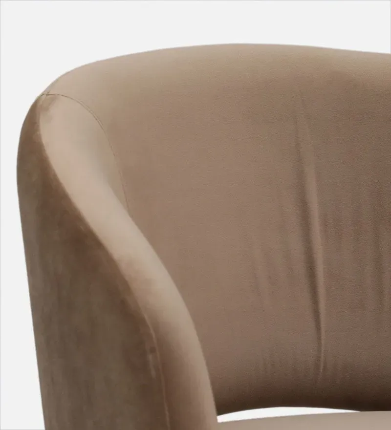 Canas Fabric Dining Chair In Brown Colour.jpg6.webp