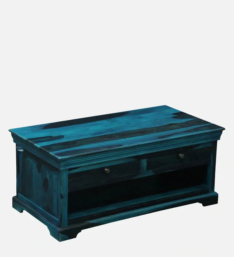 Carleson Sheesham Wood Coffee Table In Ocean Blue Finish.jpg4.webp