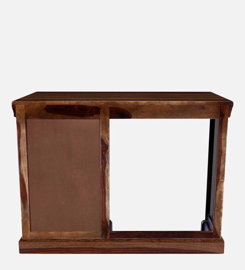 Carleson Solid Wood Writing Table In Provincial Teak Finish6.jpg