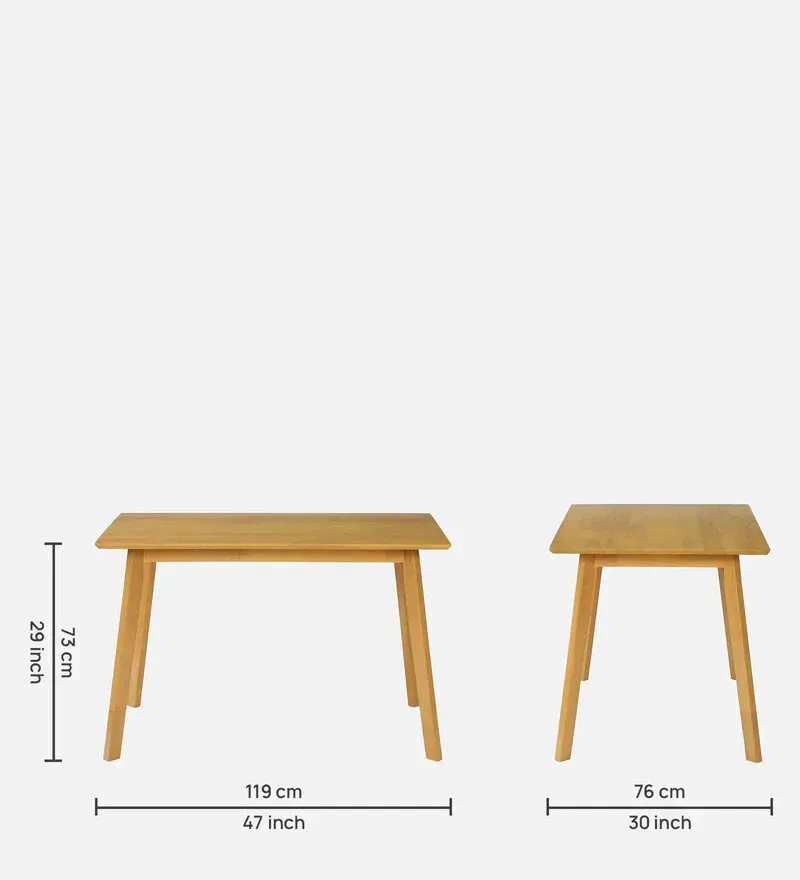 Carnero Solid Wood 4 Seater Dining Table Set In Natural Finish.jpg1.webp