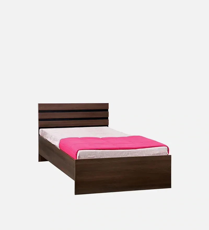 Cocoa Single Bed in Black & Acacia Dark Matt Finish.jpg2.webp