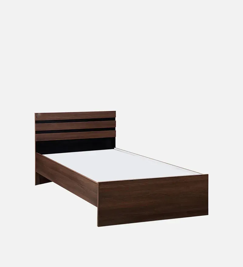 Cocoa Single Bed in Black & Acacia Dark Matt Finish.jpg5.webp