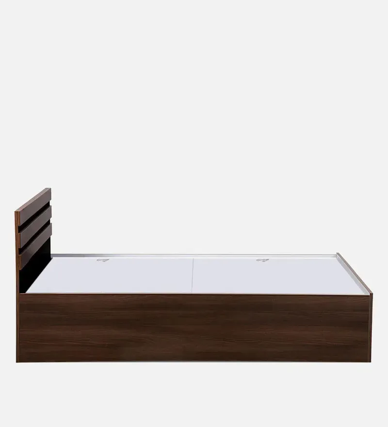 Cocoa Single Bed in Black & Dark Acacia Matte Finish with Box Storage.jpg4.webp