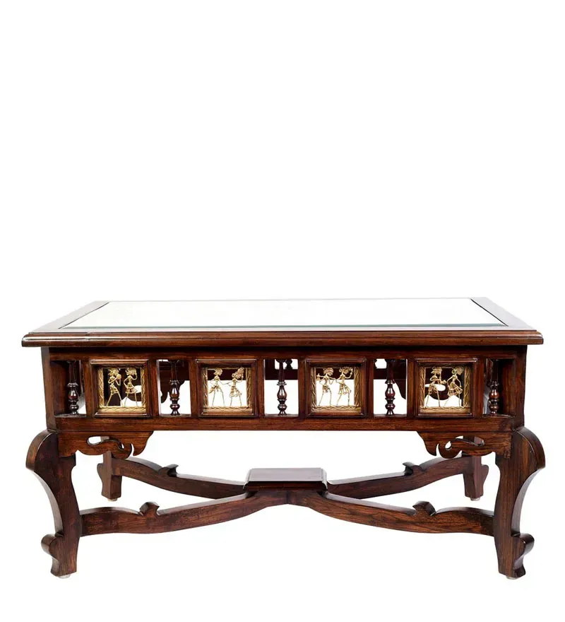 Coffee Solid Wood Coffee Table in Walnut Finish.jpg6.webp