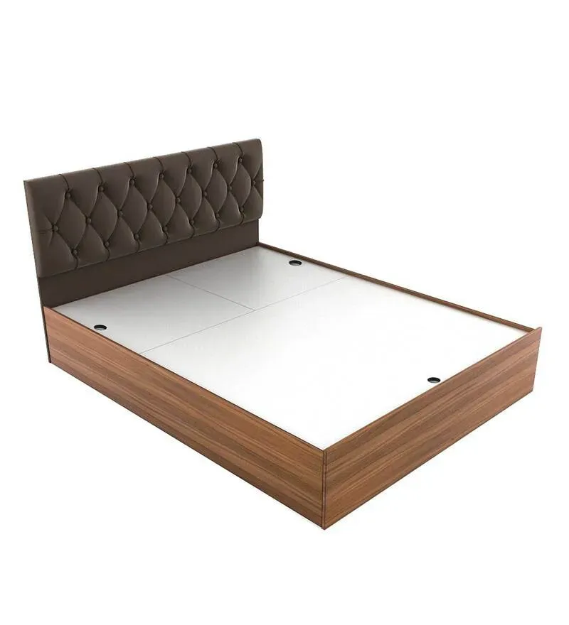 Comet King Size Bed in Exotic Teak Finish with Hydraulic Storage.jpg8.webp