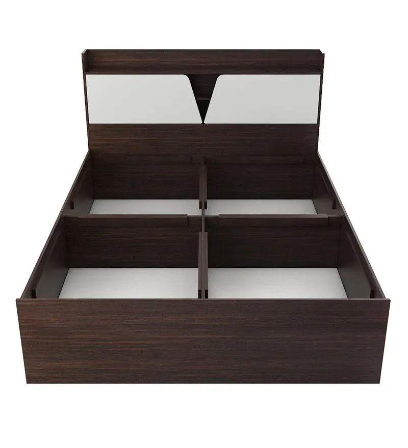 Crown King Size Bed in Choco Walnut Finish with Box Storage.jpg4.webp