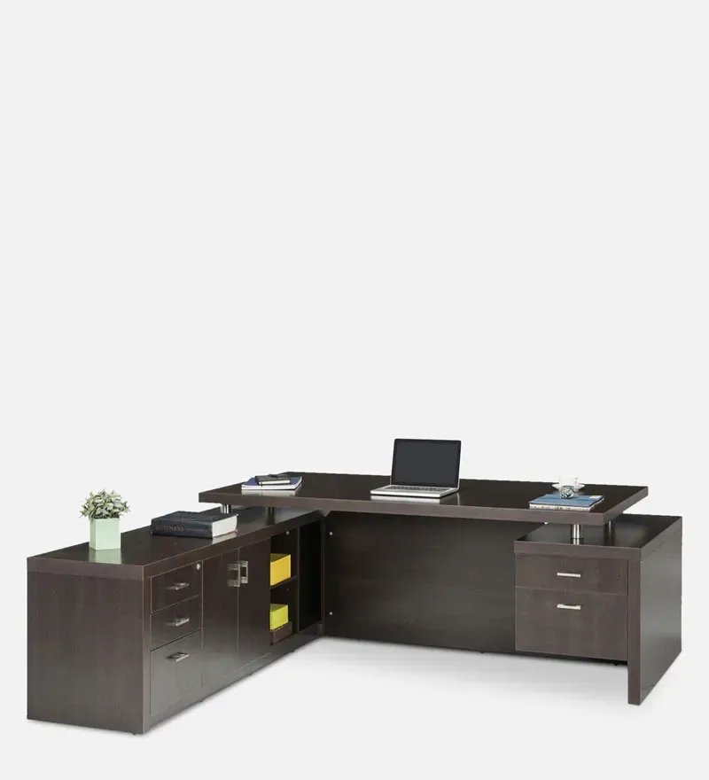 DWS Office Table in Wenge Finish.webp