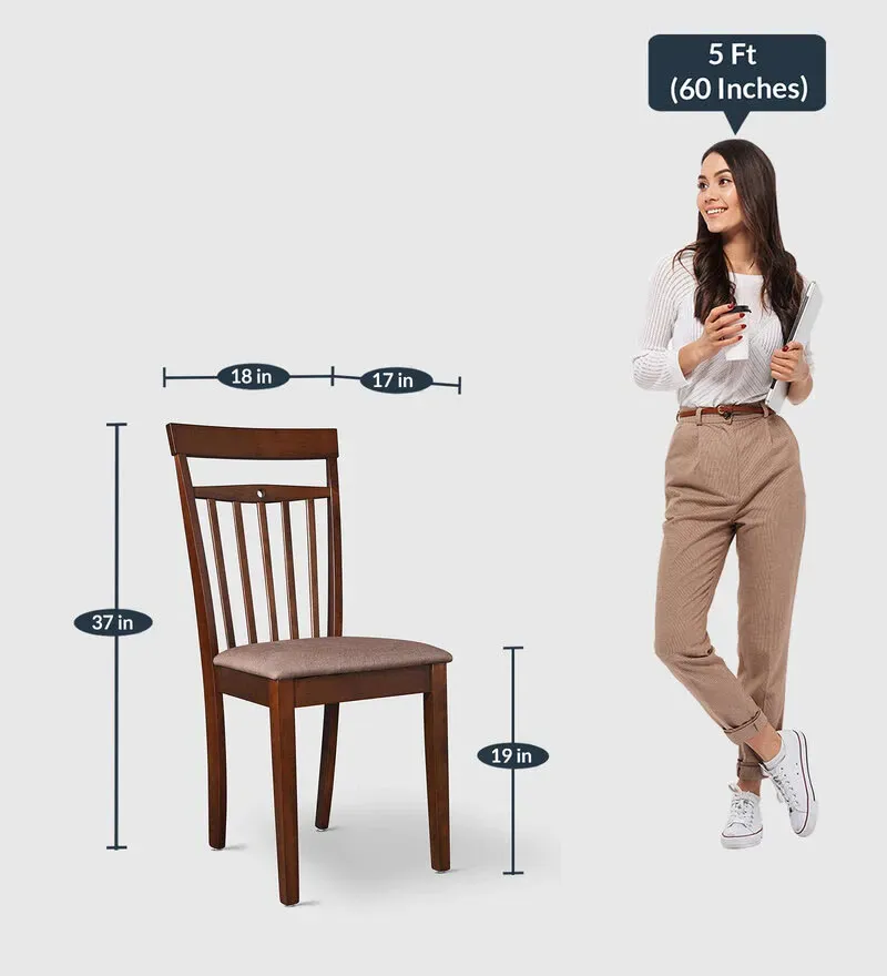 Daisy Solid Wood 4 Seater Dining Set in Wenge Finish with Bench.jpg2.webp