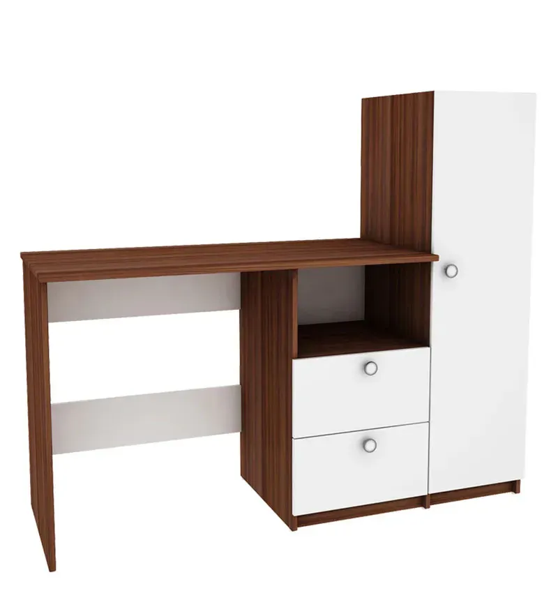 Derrick Hutch Desk in Walnut & Frosty White Finish.jpg6.webp