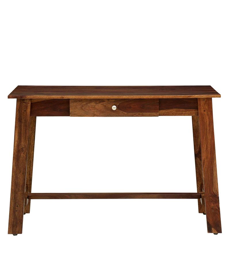 Edlyn Solid Wood Writing Table In Provincial Teak Finish3.jpg
