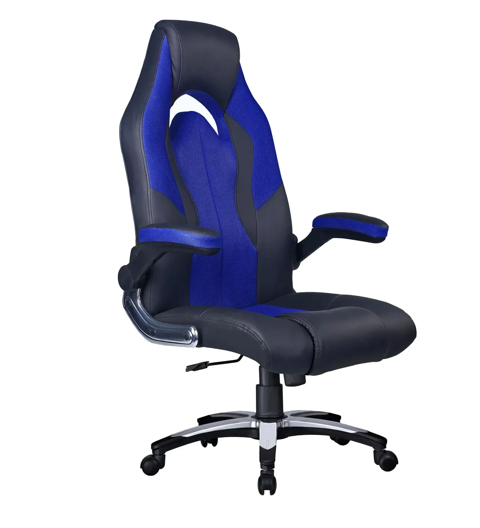 Elegant Designer Gaming Chair In Blue Colour by Adiko Systems2.webp