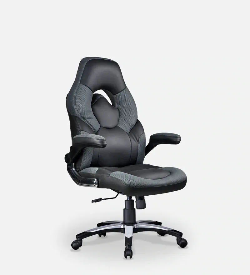Elegant Designer Gaming chair in grey.jpg8.webp