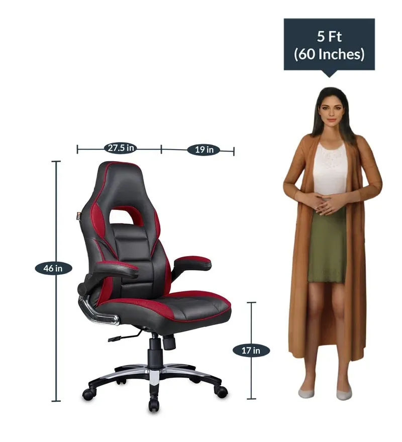 Elegant Leatherette Gaming Chair in Black & Red Colour.jpg2.webp