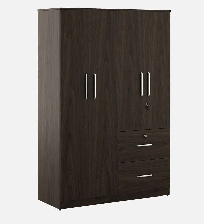 Emika 4 Door Wardrobe in Urban Walnut Finish.jpg2.webp