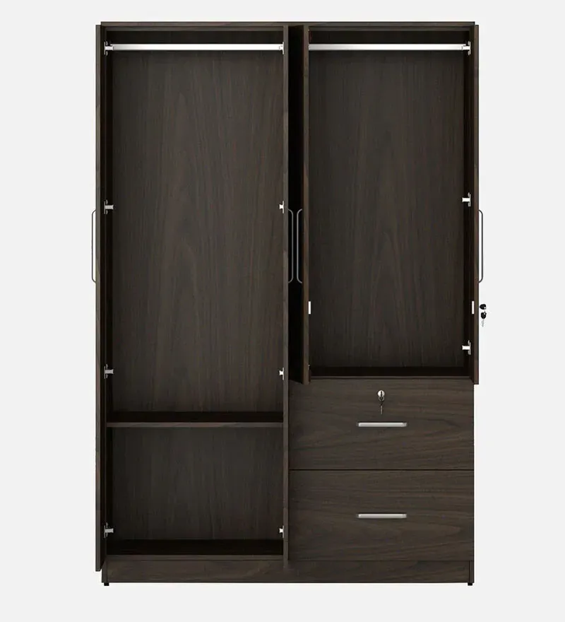 Emika 4 Door Wardrobe in Urban Walnut Finish.jpg4.webp